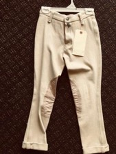 DEVON AIRE Jodhpurs Beige* Childs  sz 12 VGC w/ Cuffs Front zip