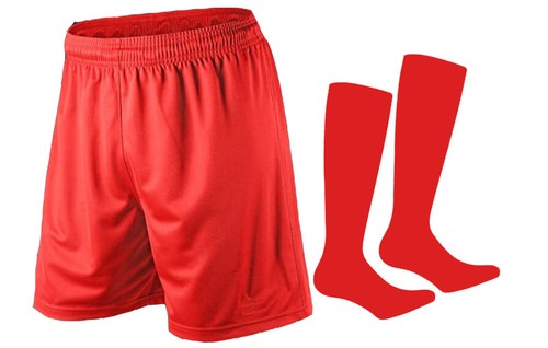 Mens Football Shorts and Socks Running Gym Sport Breathable Fitness PE XS - 2XL - Picture 2 of 12