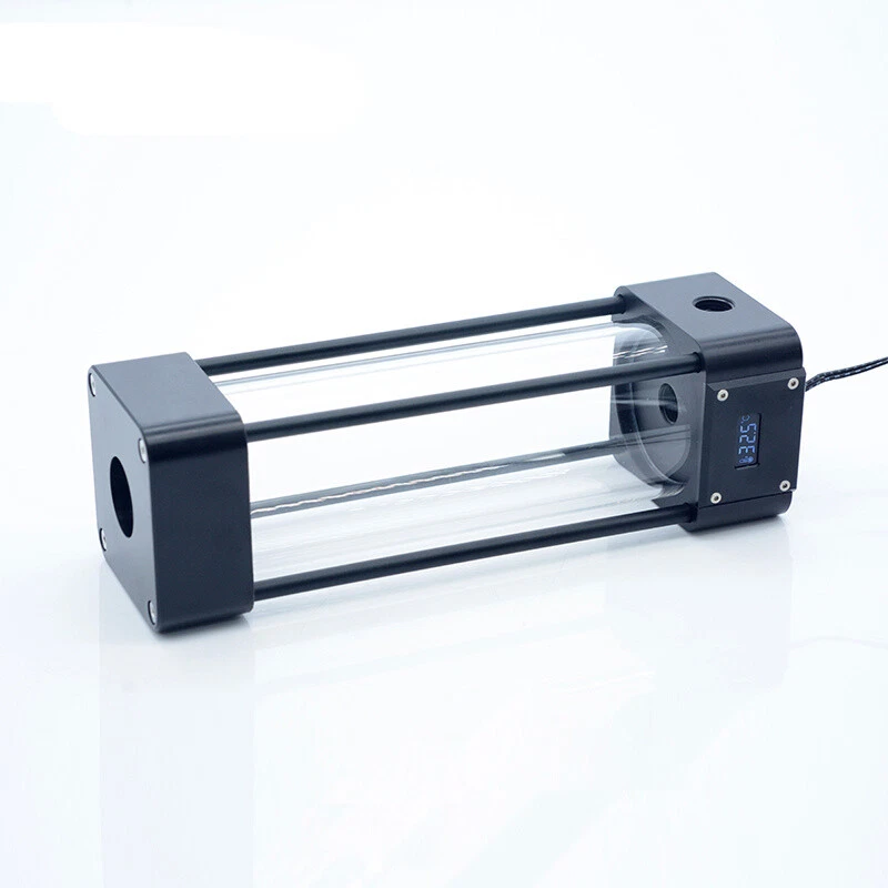 Square Reservoir Water PC Cooling Tank Reservoir 3 Sizes w/Thermometer 2025 NEW - Image 3 of 4