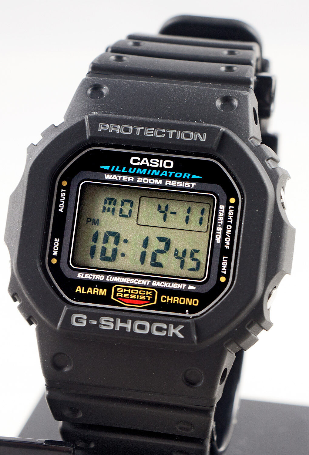 Casio DW-5600E-1V G-SHOCK Mens Black Digital Watch Classic Shock 