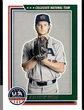 2022 Panini USA Baseball Stars & Stripes #42 Matthew Wyatt