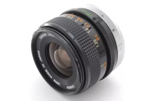 【EXC＋５】Canon FD 28mm f/2.8 S.C. SC Wide Angle MF Lens Works Fine from Japan