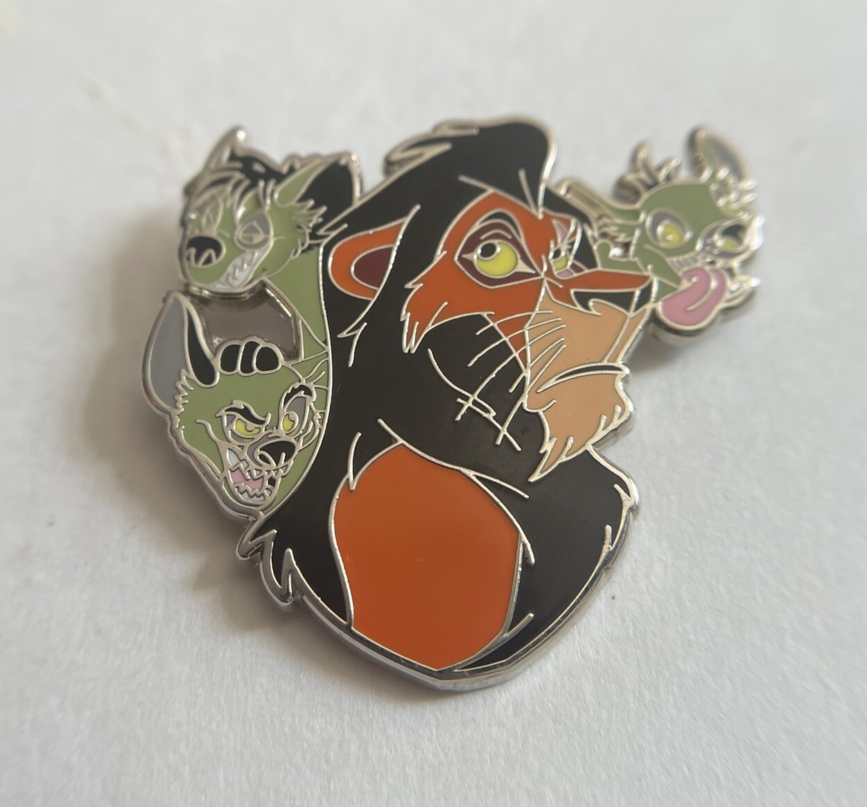 Disney Villains Lion King Scar Face Shenzei Banzai and Ed Pin 78568