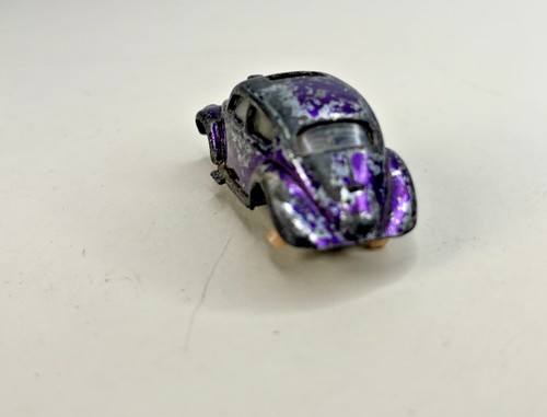 Vintage Hot Wheels Volkswagen VW Purple Beetle 1967 Redline Custom - Picture 4 of 5