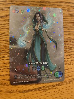Kryptik 1x Cosmos Holo Juturna, Mystic Queen Promo Gen Con Exclusive eBay