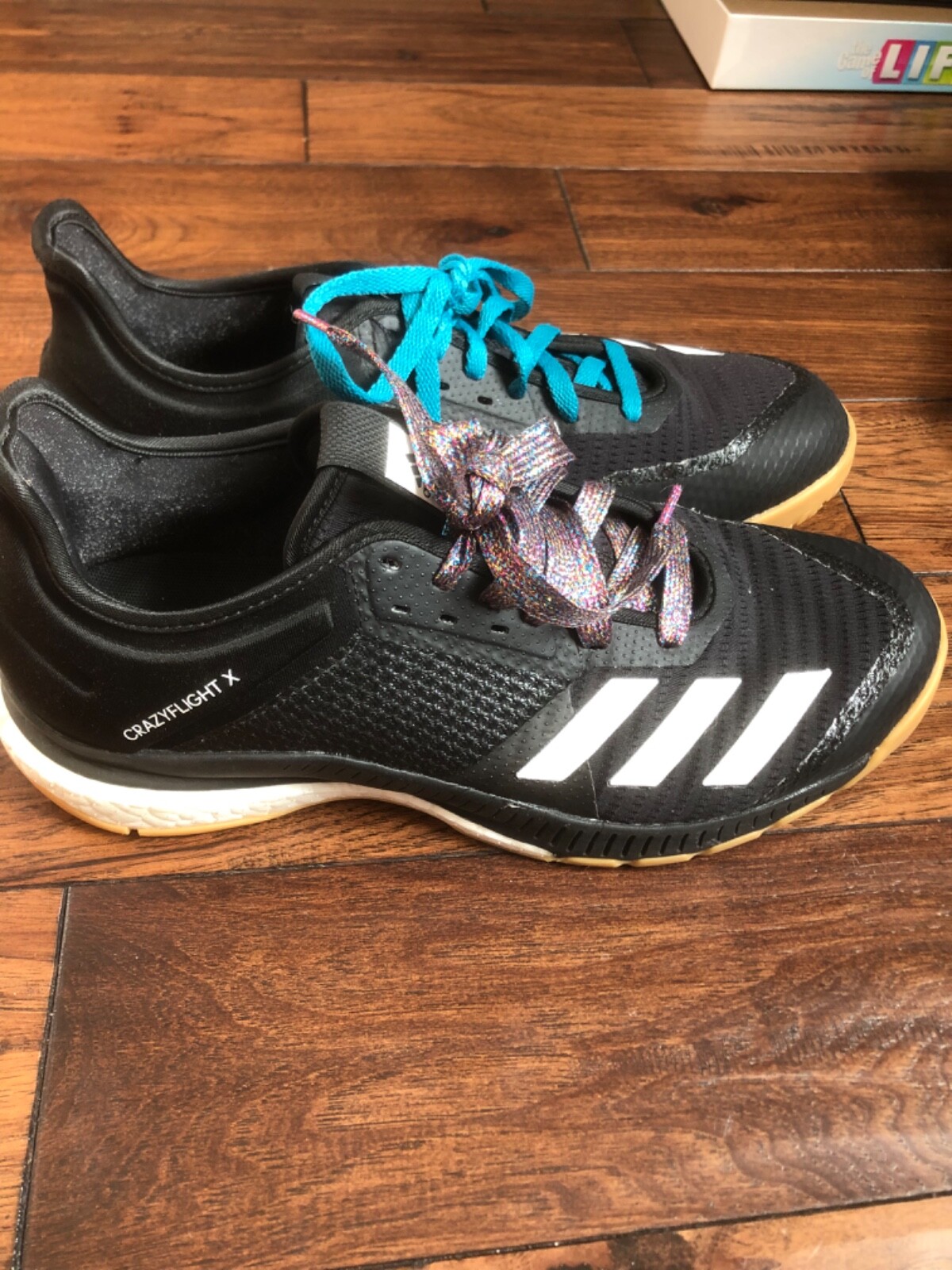 Adidas Crazyflight X Volleyball Shoe Black Size 9 … Gem