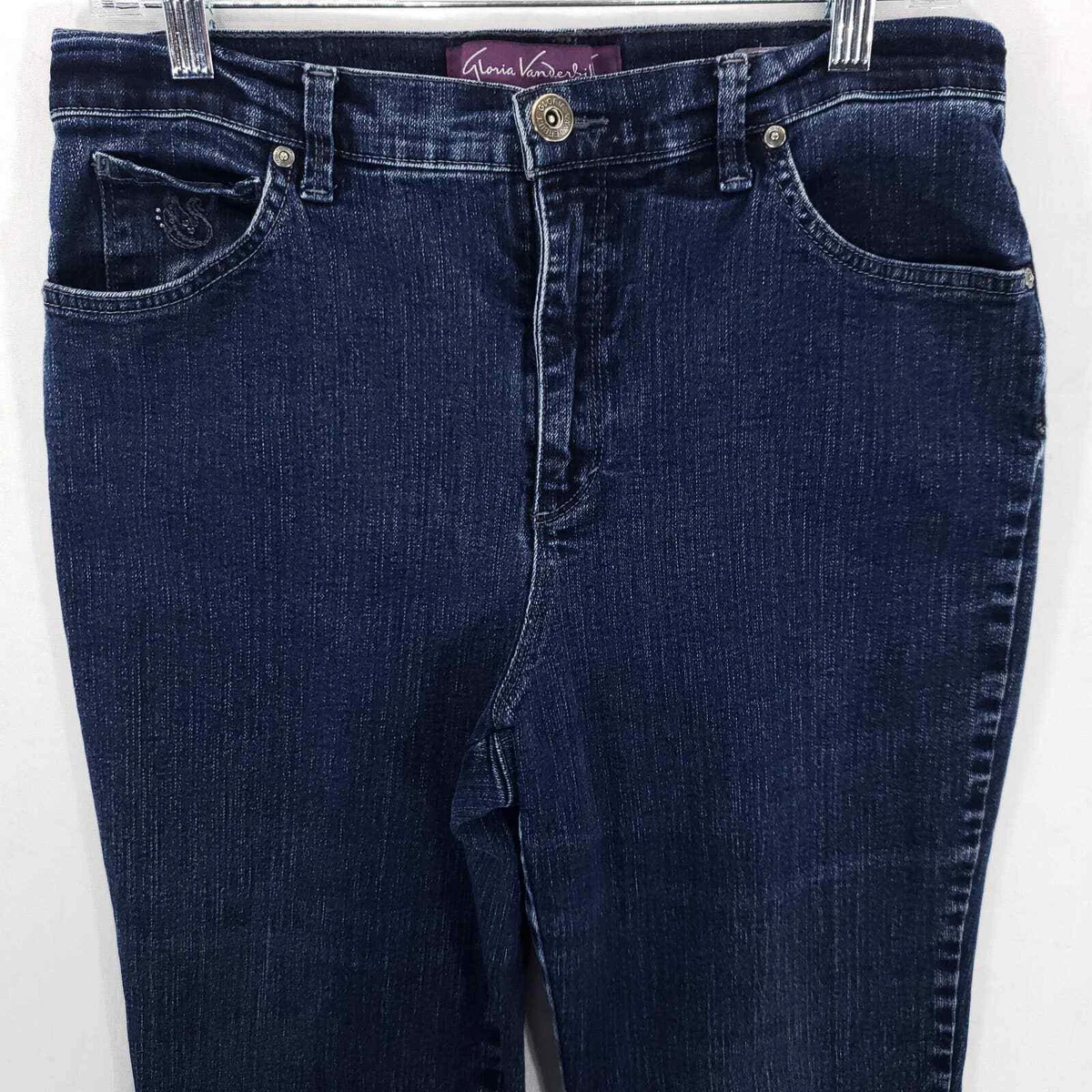 Gloria vanderbilt sale amanda embellished jeans