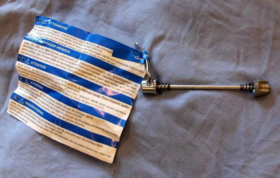 Campagnolo Proton front skewer New! Hybrid, Mountain, Cyclocross, Comfort bikes. - Image 2 of 4