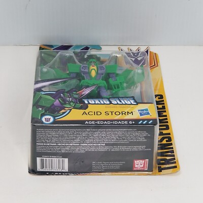HASBRO TRANSFORMERS ACID STORM TRANSFORMERS CYBERVERSE TOXIC SLICE