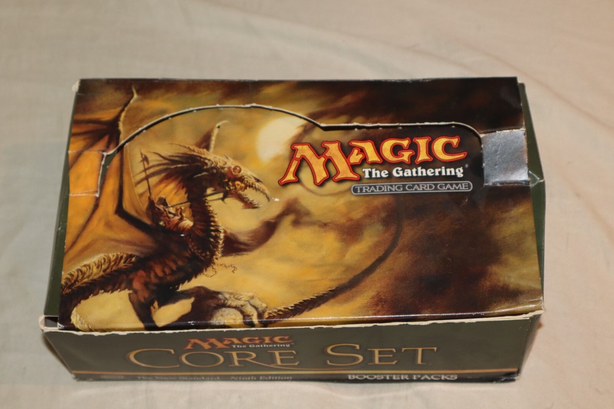 Magic the Gathering MTG Core Set Ninth Edition Booster Box ONLY *READ* NO CARDS Magic the Gathering MTG Core Set Ninth Edition Booster Box ONLY *READ* NO CARDS