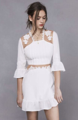 For Love & Lemons NWT Lilou Appliqu White Nude Mesh Mini Dress, XS | eBay For Love & Lemons NWT Lilou Appliqu White Nude Mesh Mini Dress, XS | eBay