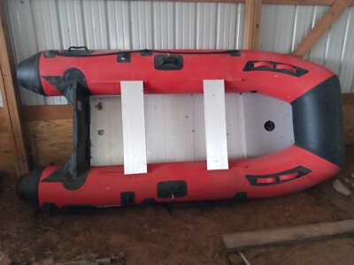 DIVEBOAT / FISHING 10' Bris w/solid aluminum floor w/2.6 Coleman Outboard