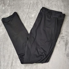 Rhone Commuter Pants Mens 34 Fits 35x34 Black Slim Fit Performance 5 Pocket Golf