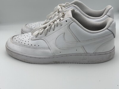 Nike Mens Court Vision Low CD5463-100 White Casual Shoes 