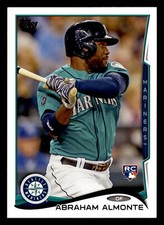 Abraham Almonte 2014 Topps #256 Seattle Mariners BUY3GET1FREE