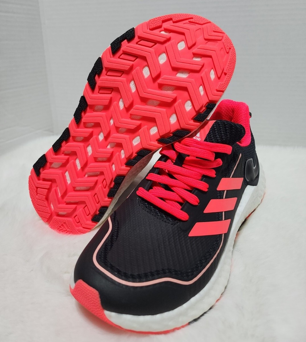 Adidas Boost ClimaWarm LTD Mens Running Shoe Sz 5.5 Womens Sz 7 Black Pink New New Adidas Boost ClimaWarm LTD Running Shoes Black Pink Mens  main image 4