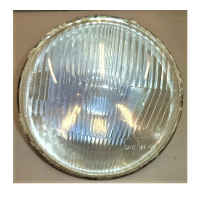 68 69 SEARS PUCH 250 TWINGLE HEADLIGHT HEAD LIGHT PAGANI ITALY AHRMA SCRAMBLER