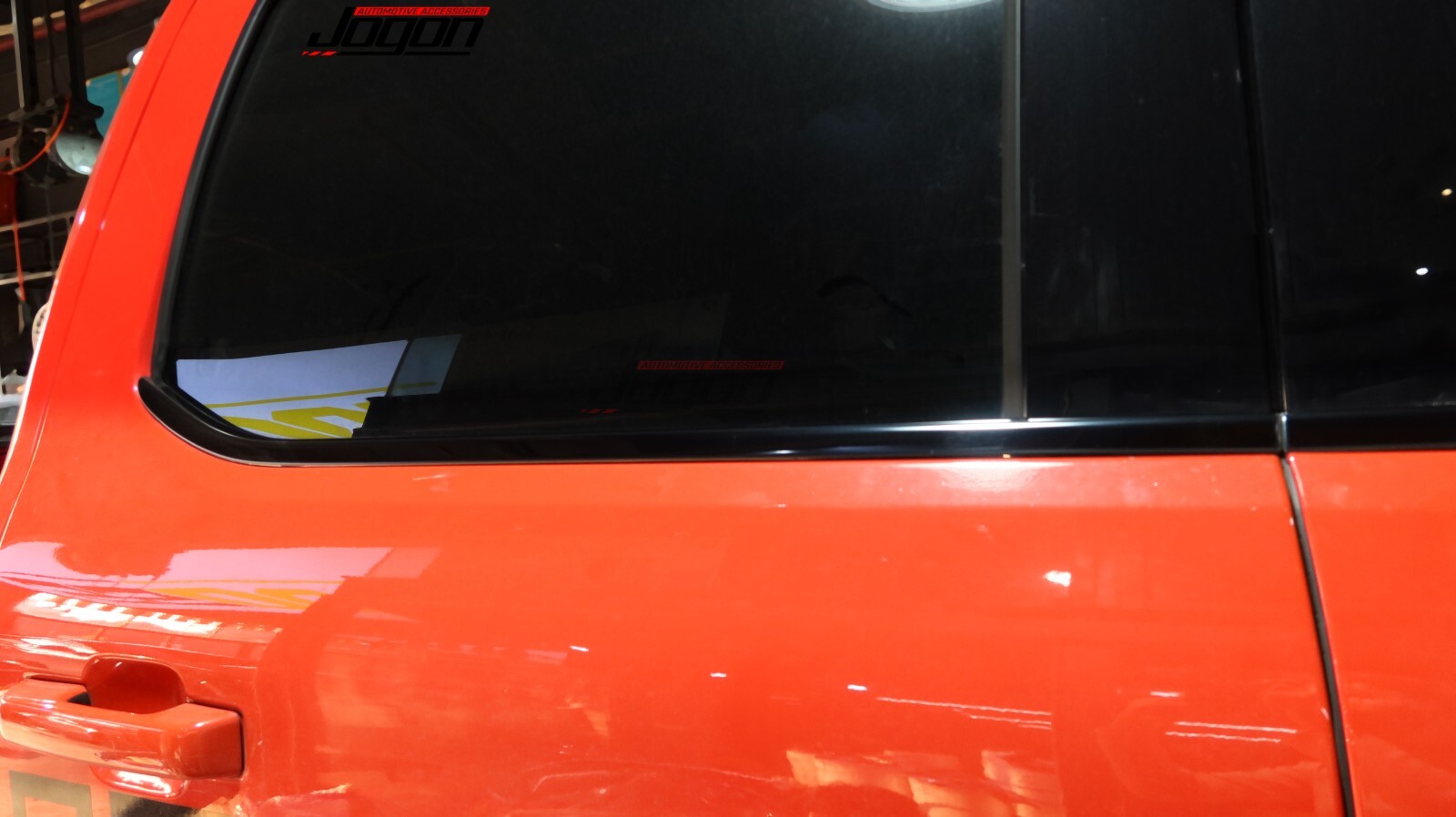 Black Side Window Bottom Strip Molding Kit For Ford F150 XLT XL Lariat 2021-2024