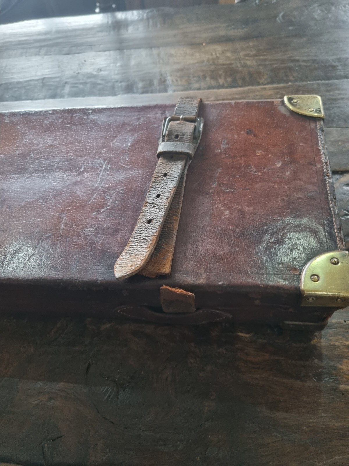 antique leather gun case eBay