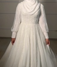 hochzeitskleid gelinlik tesettür 