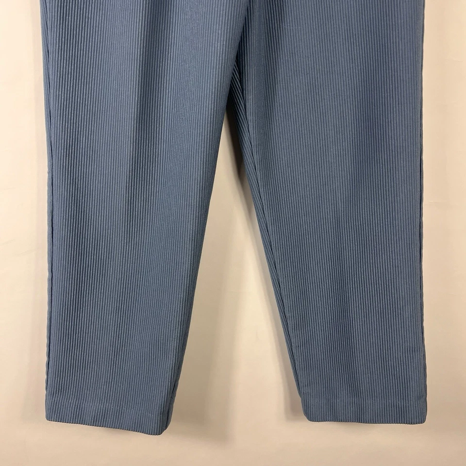 Blair Pants Women's Medium Pull On Tapered Ankle High Rise Lightweight Corduroy - Image 3 of 4