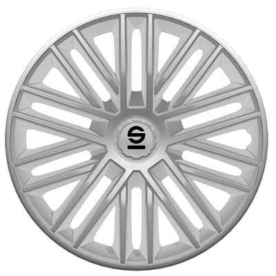Radkappen Radzierblenden Radblenden Sparco Bergamo 16-Zoll Silber Satz (4 Stück)