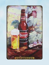  rustic bars BOHEMIAN BEER tin sign bar club pub studio  plaques