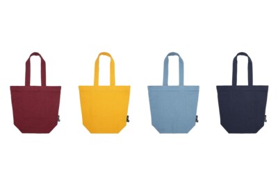 Neutral Panama Bag With Zipper Baumwoltasche Einkaufstasche Freizeittasche Umhän