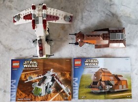 12 Vintage Lego Star Wars Mini Sets + 2 Bonus - circa 2003 & 2004.