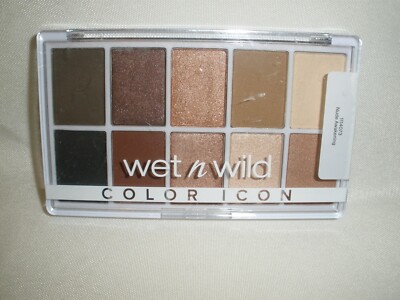New Wet N Wild Color Icon 10 Pan Eyeshadow Palette Nude Awakening