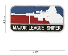 MAJOR SNIPER - Patch militaire 3d "Tireur d'élite" (Légion Etrangère & Armée)