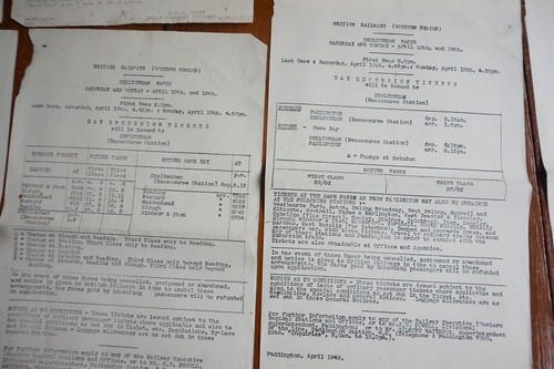 1949 Western Region Railway Handbills Timetable x18 Ref B27 - Picture 6 of 10