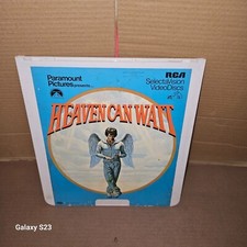 Heaven Can Wait RCA SelectaVision CED VideoDisc Warren Beatty