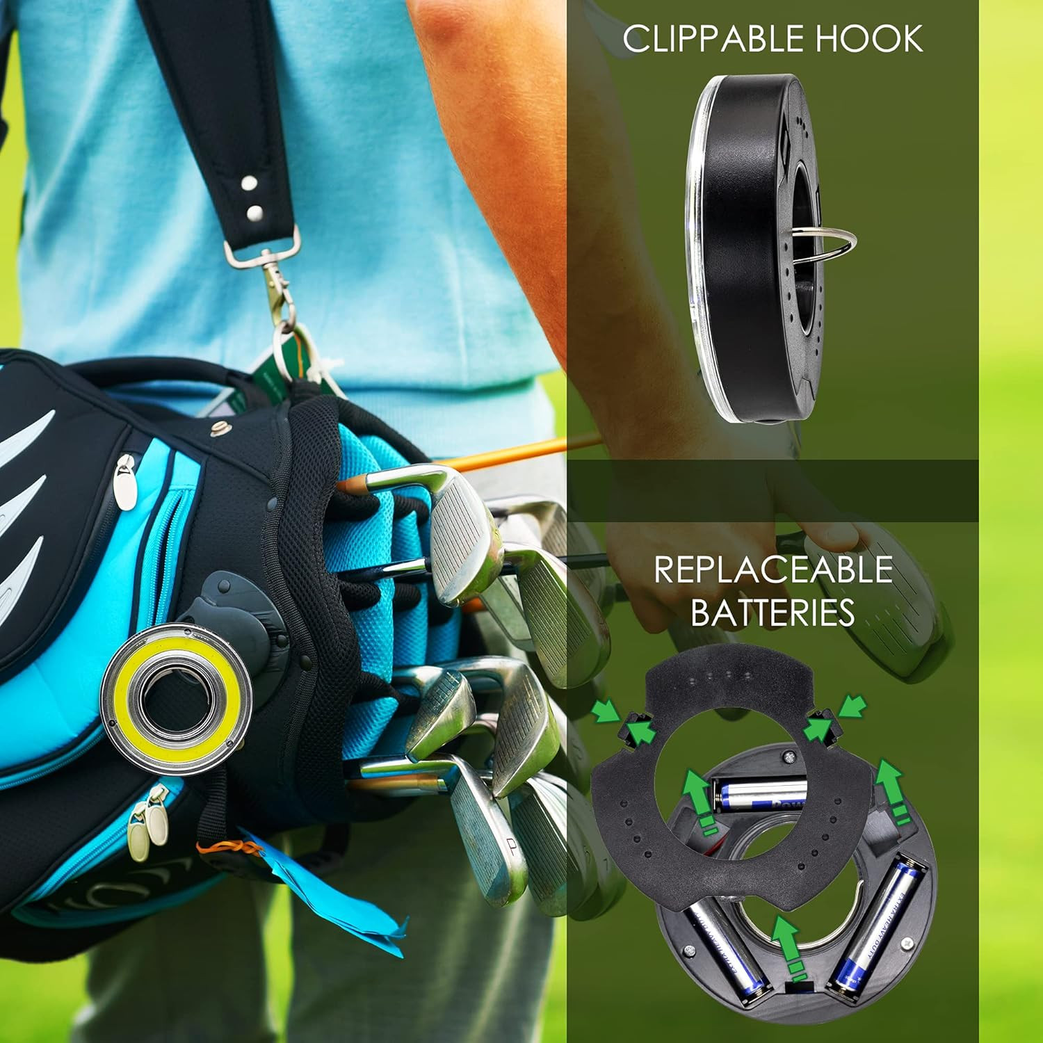 Windy City Novelties LED Light up Night Golf Putting Cup Light