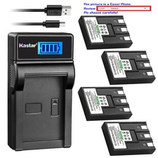 Kastar Battery LCD Charger for Canon NB-3L CB-2LU Canon PowerShot SD110 Camera