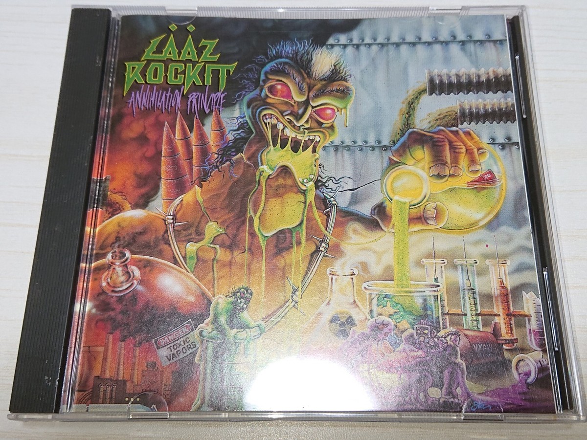 LAAZ ROCKIT - ANNIHILATION PRINCIPLE JAPAN CD OBI PROMO rare LAAZ ROCKIT - ANNIHILATION PRINCIPLE JAPAN CD OBI PROMO rare