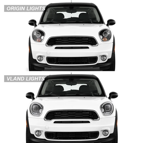 Faros LED VLAND + luces traseras ahumadas para Mini Cooper Countryman R60 2010-2016 - Imagen 2 de 18