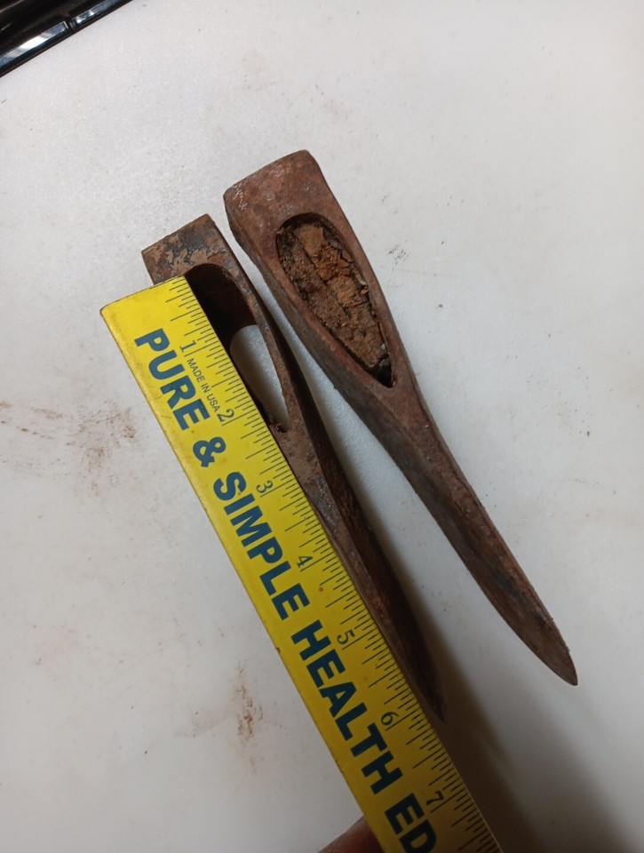 2 Lot Axe Heads 4LB Vintage eBay