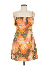 Nasty Gal Inc. Women Orange Cocktail Dress 6
