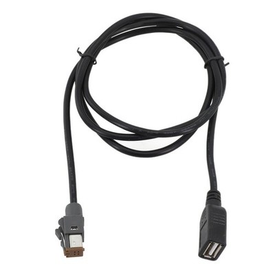 AUX Audioeingang 100 cm Kabellänge ABS Material Farbe schwarz einfache Installa