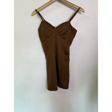 LA Hearts Urban Outfitters Brown Strappy Mini Dress Women’s Sz S