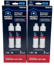 Project Source 3846784 Refrigerator Water Filter 4 Pack 2 Packs Of 2 