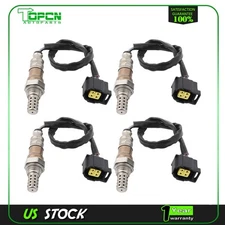 4pcs Oxygen O2 02 Sensor for 2007-2010 Jeep Commander 3.7L 5.7L Front+Rear