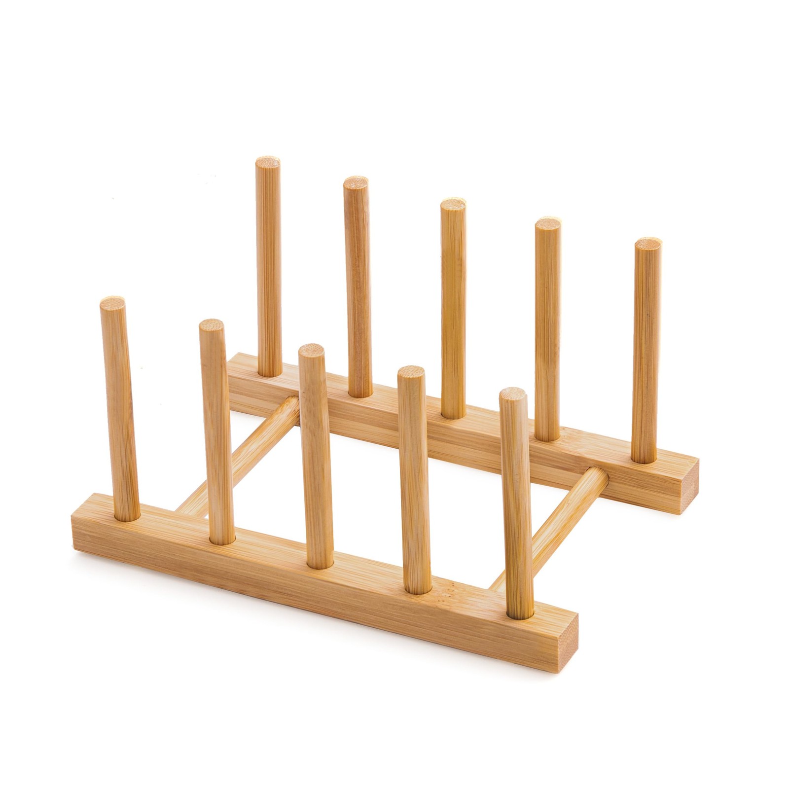 Bamboo Dish Drying Rack for Kitchen Counter and Cabinet, Dish/Book/Plate/Bowl...
