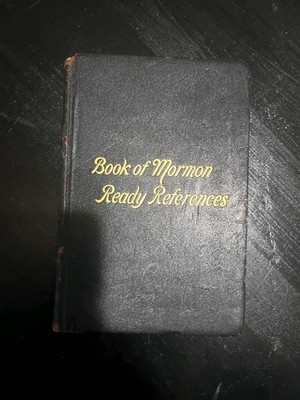 Book of Mormon Ready Reference   Hardcover   Good   Elder William A. Morton