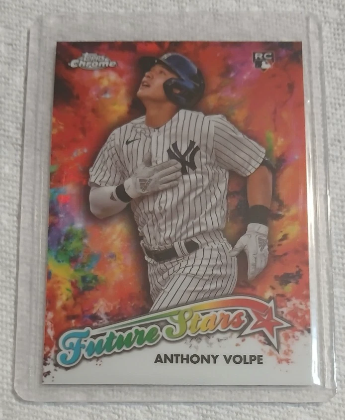 Anthony Volpe 2023 Topps Chrome Update Series Future Stars Rookie #FSU-6 Yankees - Image 2 of 4
