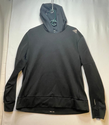 Adidas running hoodie sweater mens XL Climawarm Response long sleeve black