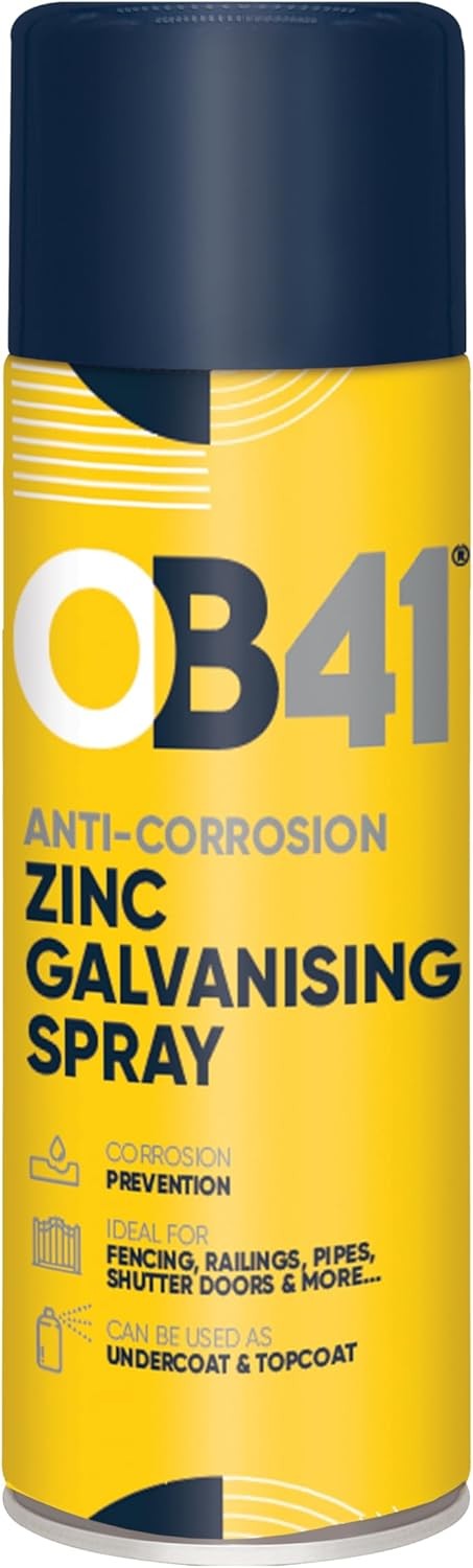 Anti-Corrosion Galvanising Zinc Spray 400ml – Rust Protection – Cold Zinc F