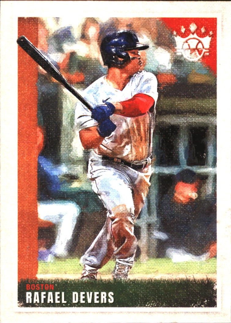 2022 Panini Diamond Kings Rafael Devers #41 Boston Red Sox