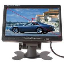 Supports 4-channel video input headrest display 7-inch TFT LCD car monitor